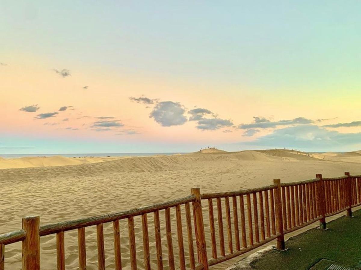 Las Dunas De Maspalomas Y El Mar A Un Paso San Bartolomé Екстериор снимка